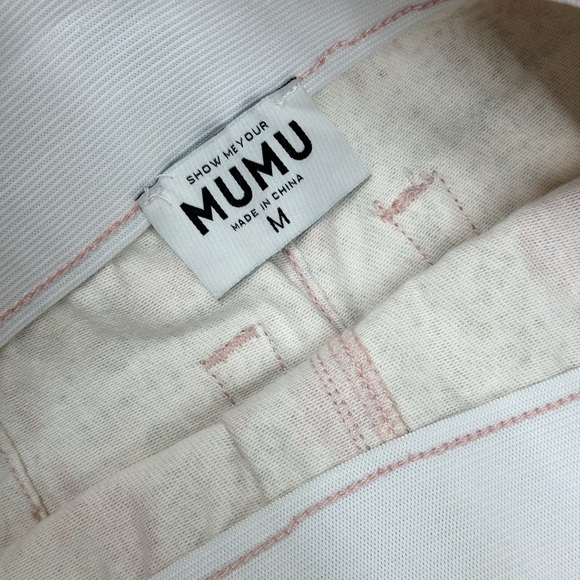 SHOW ME YOUR MUMU WOMEN'S BELMONT PAISLEY PRINT PULL ON TROUSER PANTS - Picture 8 of 9